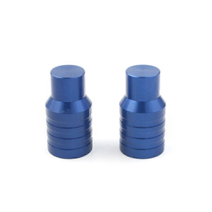 Blue Valve Stem Caps for Motorcycle, Car, Trucks - Universal Wheel Covers