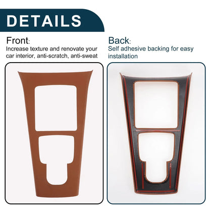 Center Console Panel Sticker for Mercedes-Benz GLA Class (2020-2021) Brown