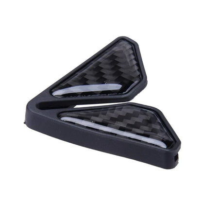 2 x Black Anti-Scratch Car Door Corner Protectors