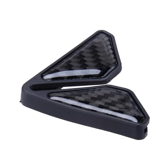 2 x Black Anti-Scratch Car Door Corner Protectors