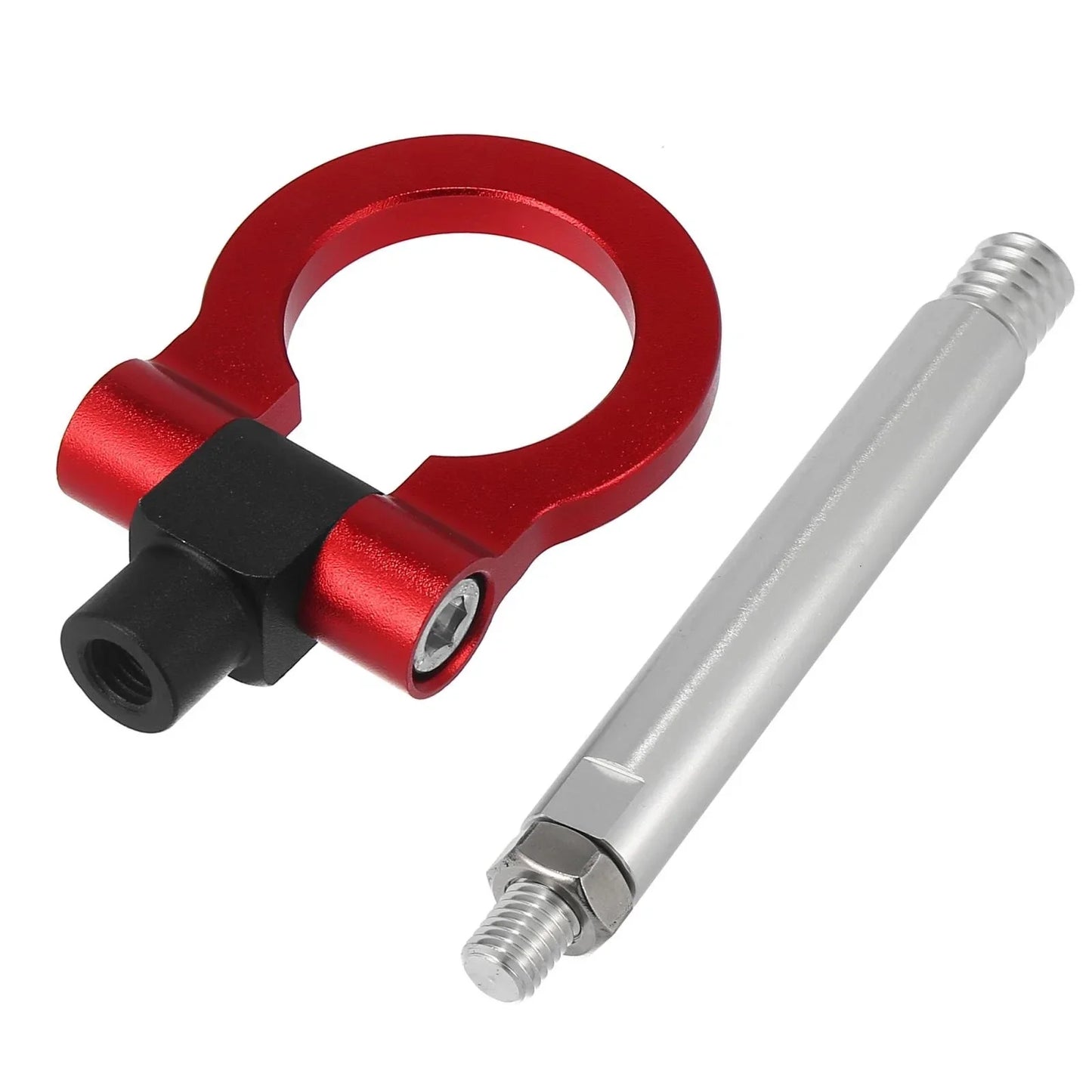 Red Aluminum Alloy Round Front Rear Bumper Tow Hook Screw for Lexus IS250