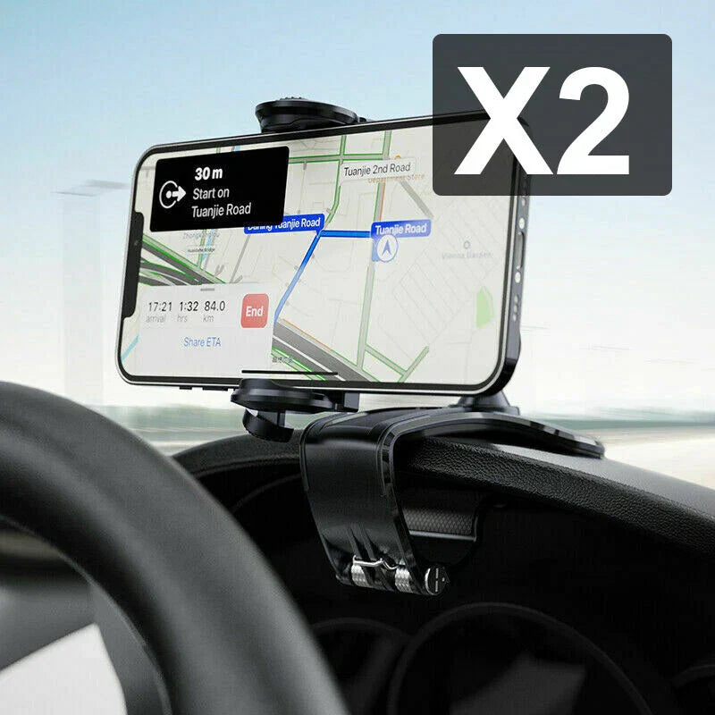 Mobile Phone Holder 360�� for Car GPS Navigation Dashboard Mount