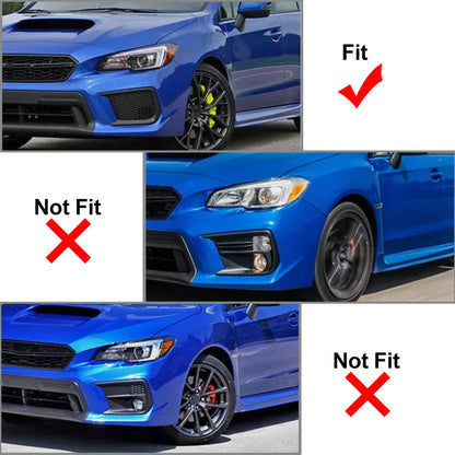 Daytime Running Light Turn Signal Fog Light Bezels for Subaru WRX STI (2018-2021)