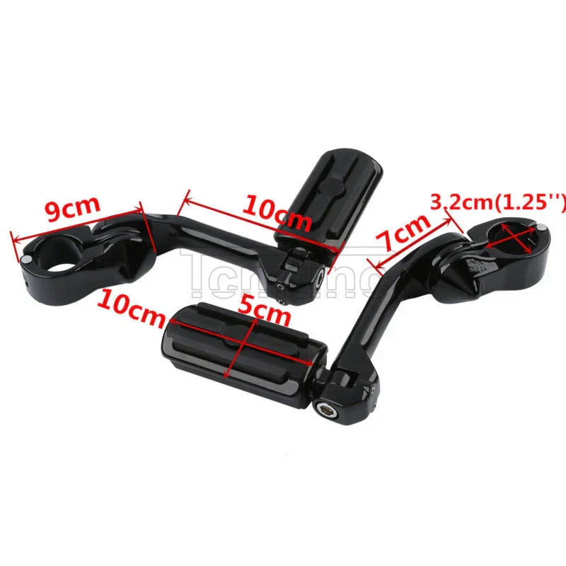 1-1/4" Highway Foot Pegs for Harley