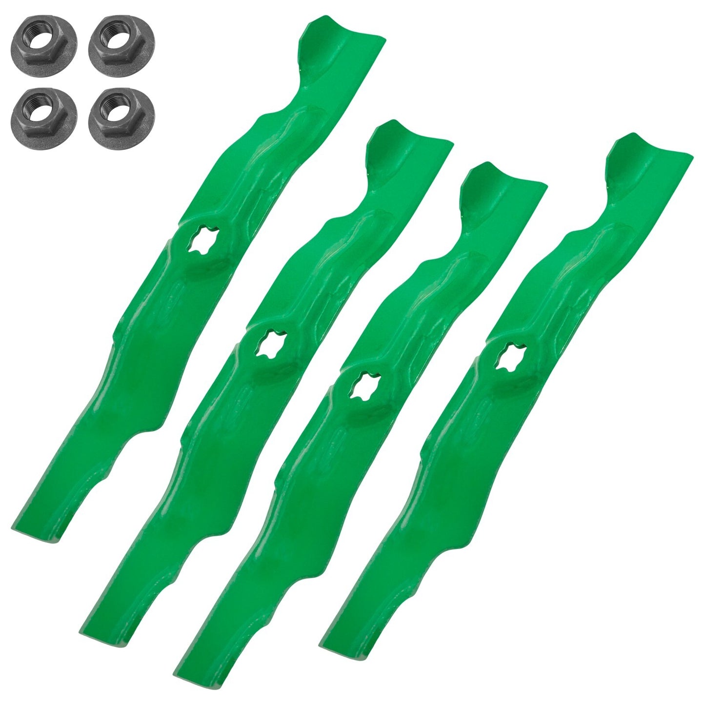 33 Deck Blade and Nut for Troy-Bilt TB WC33 XP (2003–2007)