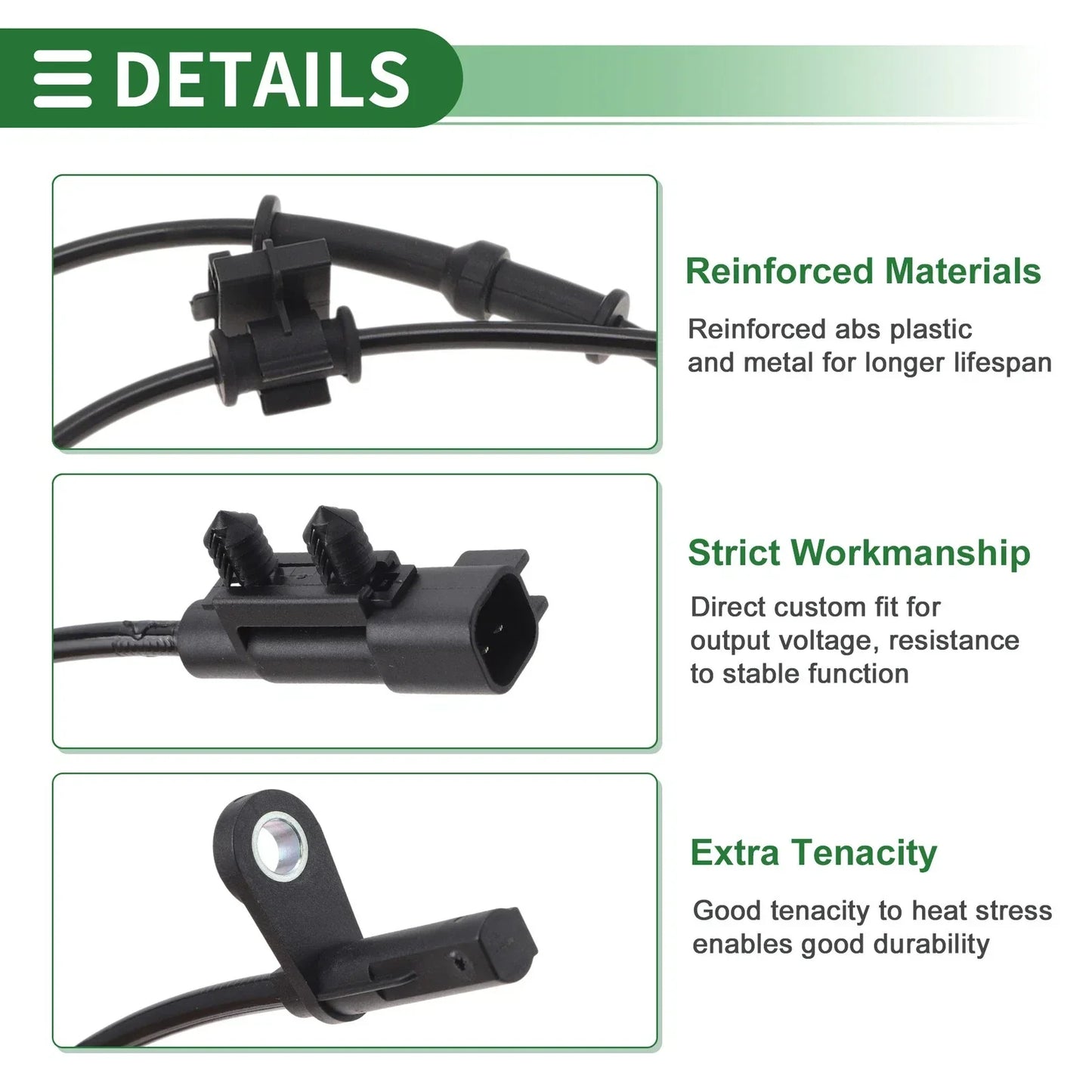 ABS Wheel Speed Sensor for Dodge Challenger (2015-2023)
