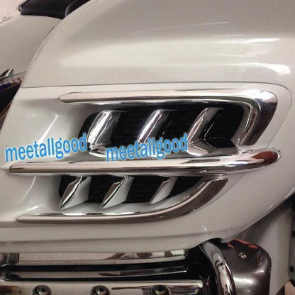 Chrome Shark Gills Trim Accent for Honda Goldwing GL1800 (2001-2011)