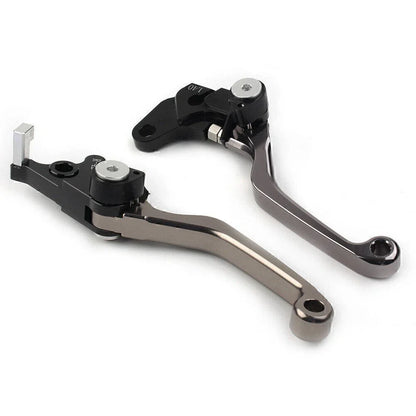 CNC Grey Pivot Clutch Brake Levers for Suzuki DRZ400S/SM/E (2000-2022)