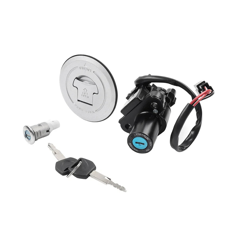Ignition Switch Gas Cap Seat Lock Key for Honda CBR250R CBR300R (2011-2018)
