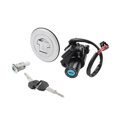 Ignition Switch Gas Cap Seat Lock Key for Honda CBR250R CBR300R (2011-2018)