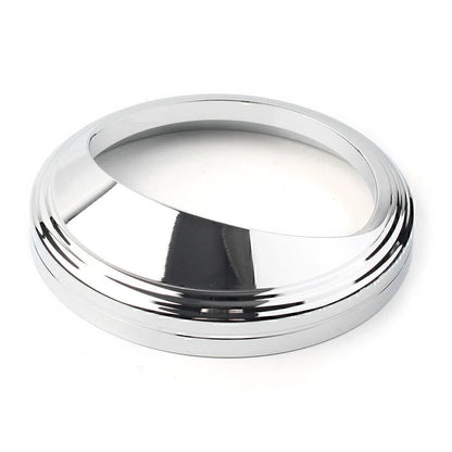 1 Pc Aluminum Chrome Trim Ring Visor Cover for Harley 5" Speedometer