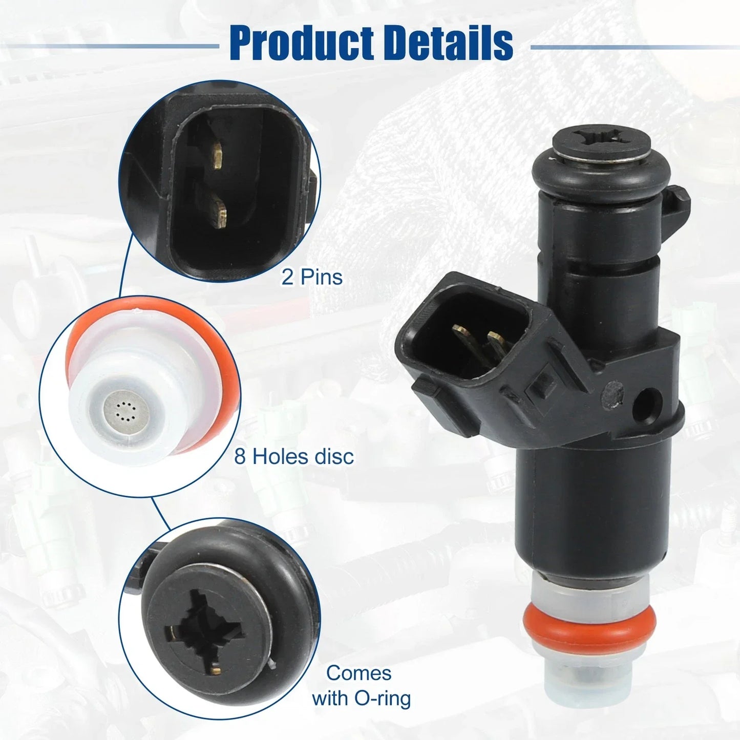 Fuel Injector Nozzle for Honda Accord 3.0L V6 (2003-2007)