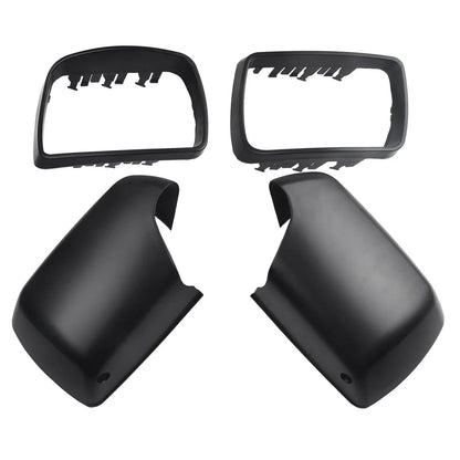 Wing Door Mirror Cover Cap + Trim Ring Set for E53 (2000–2006)