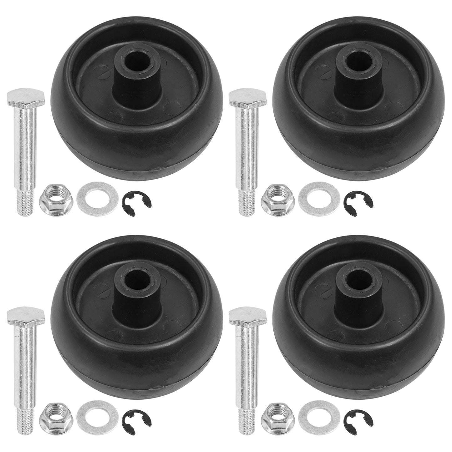 42 Inch Deck Wheel with Hardware Kit for Snapper 200Z ZT1842 to ZT2142