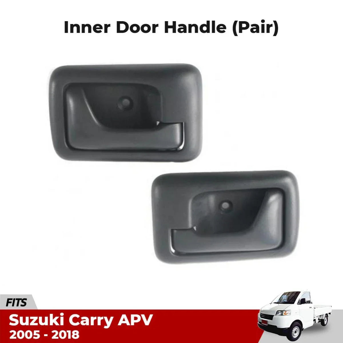 Inner Interior Door Handle Pair Fits Suzuki Carry APV MPV Mini Ute Truck 2005-18