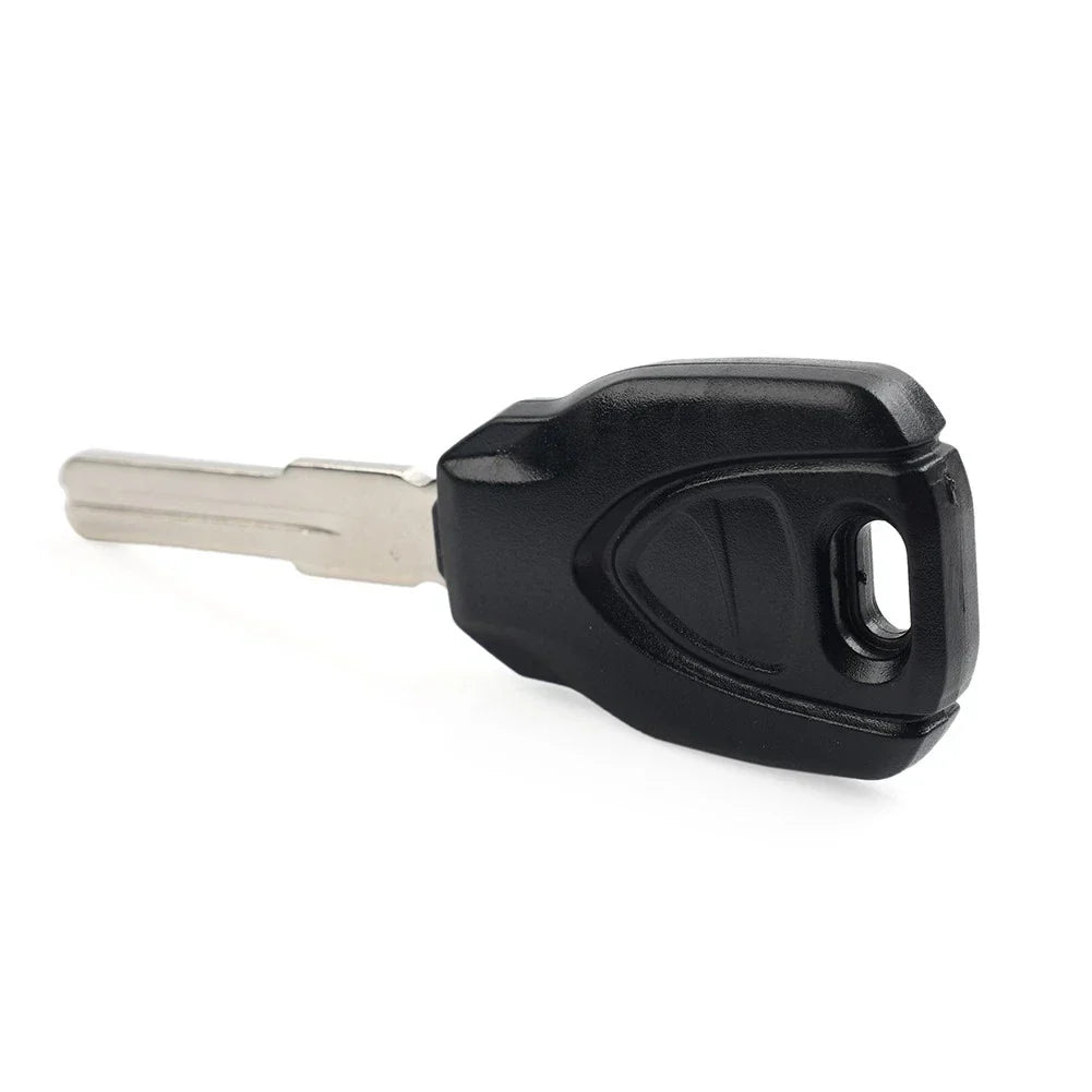 Black Uncut Blade Blank Key for Ducati XDiavel 1260, Multistrada 950S (2016-2023)