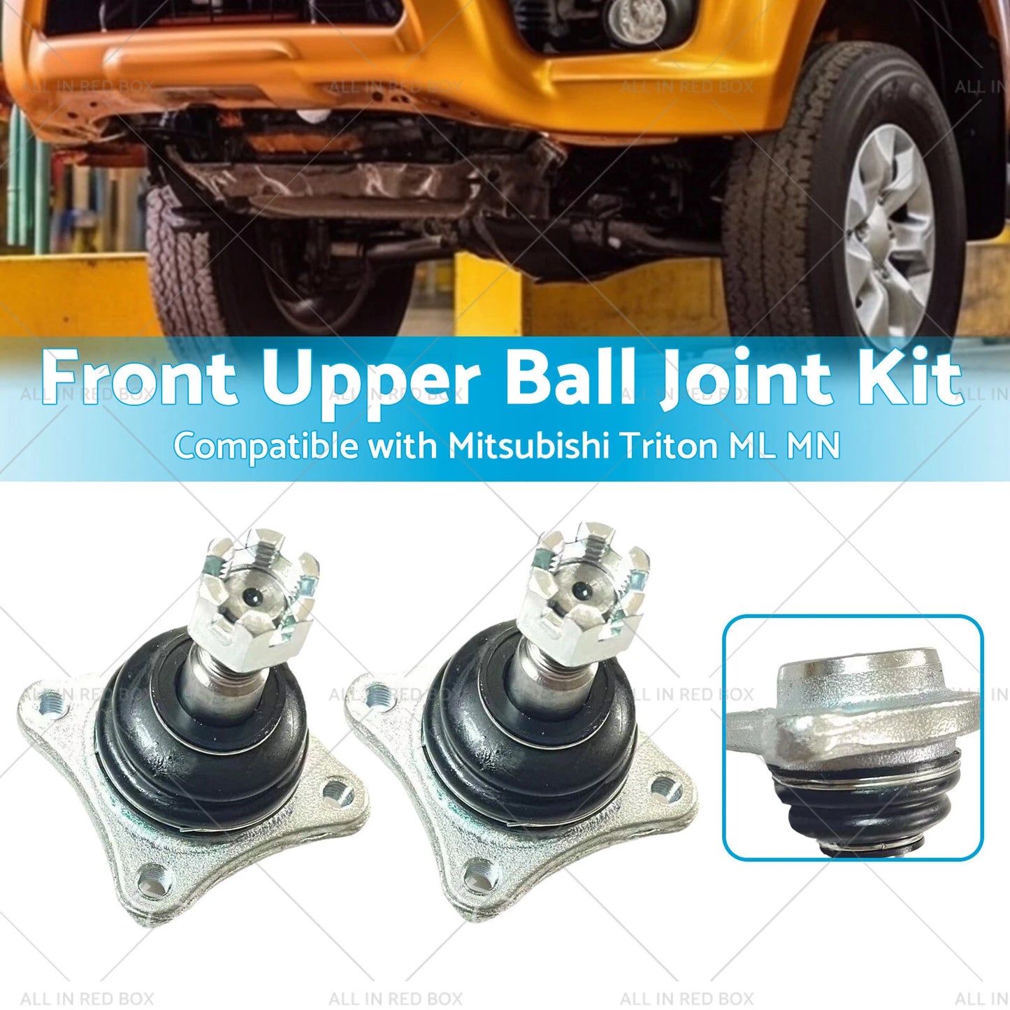 Front Upper Ball Joints for Mitsubishi Pajero III IV Sport II L200