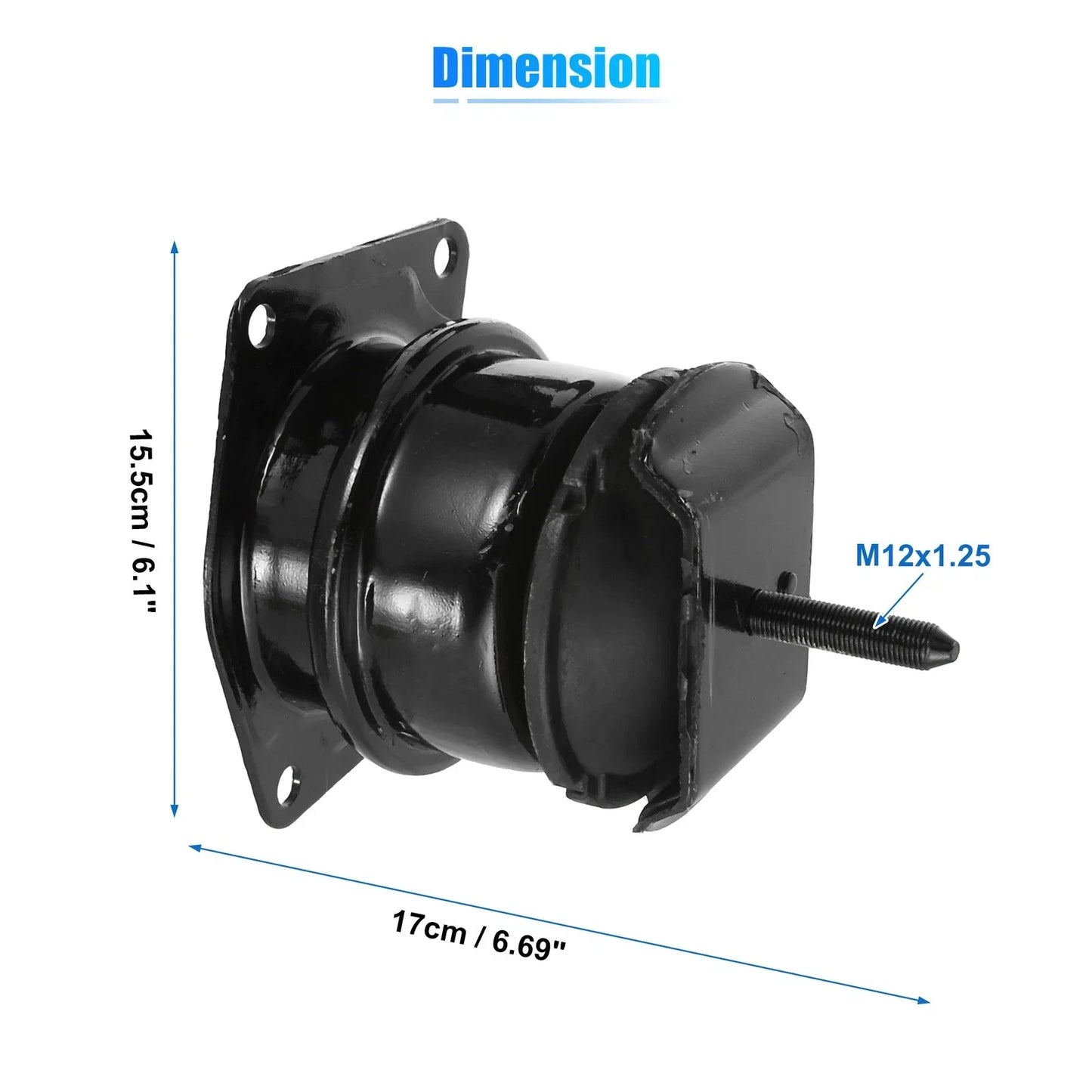 Front Engine Motor Mount for Honda Accord EX LX 3.0L V6 (2003-2007)