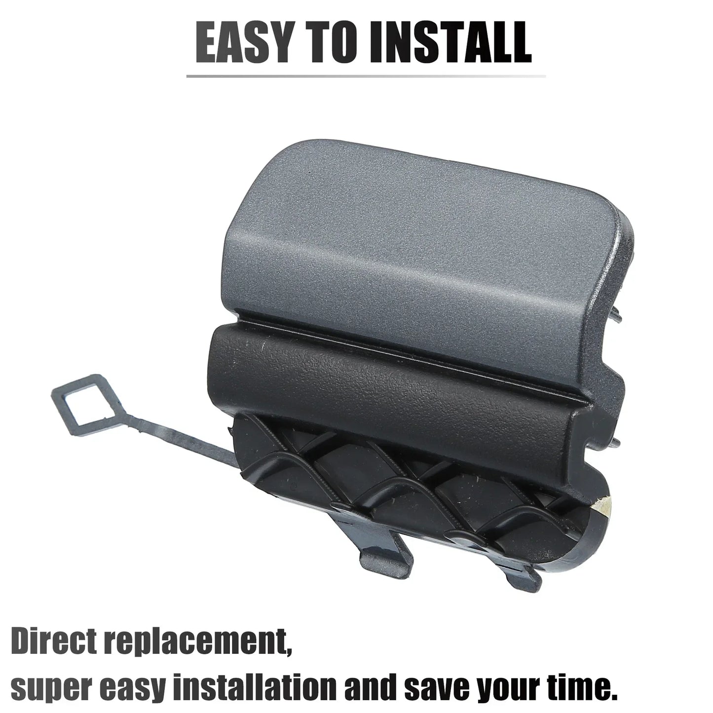 Rear Bumper Tow Hook Eye Hole Cover for Mercedes-Benz W205 (2015-2020)
