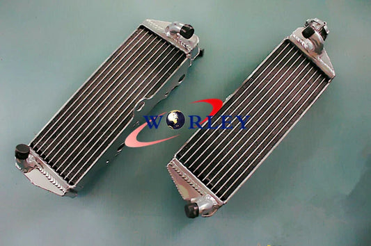 Aluminum Radiator + Black Hose for HUSQVARNA TE610 TE570 TE410 (1993-2003)