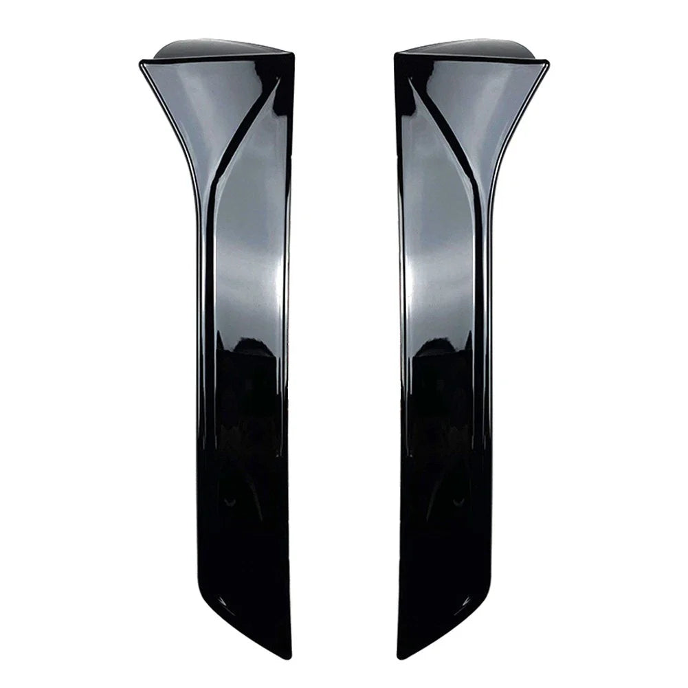 Glossy Black Rear Window Spoiler Side Wing Cover for SEAT Leon (2013-2019)