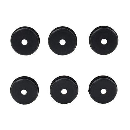 6 x Black Side Nerf Bar End Cap Plug for Polaris General 1000 (2016-2025)