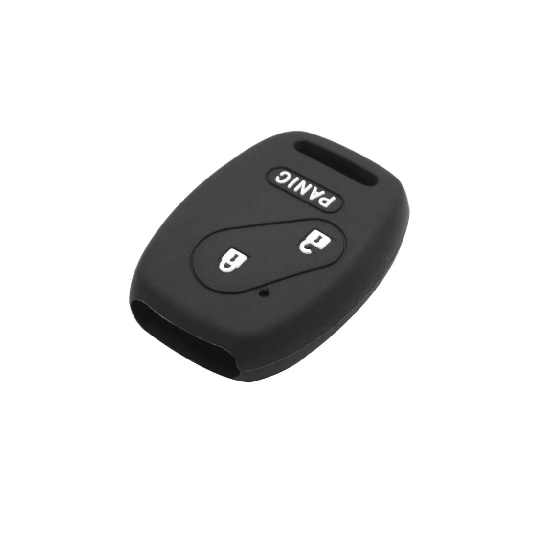 Black Silicone 2 x Button Remote Key Cover Case for Honda