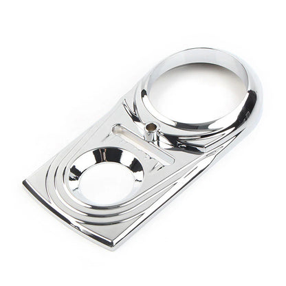 Chrome ABS Dash Panel Insert Cover for Harley Softail FLSTC Street Glide