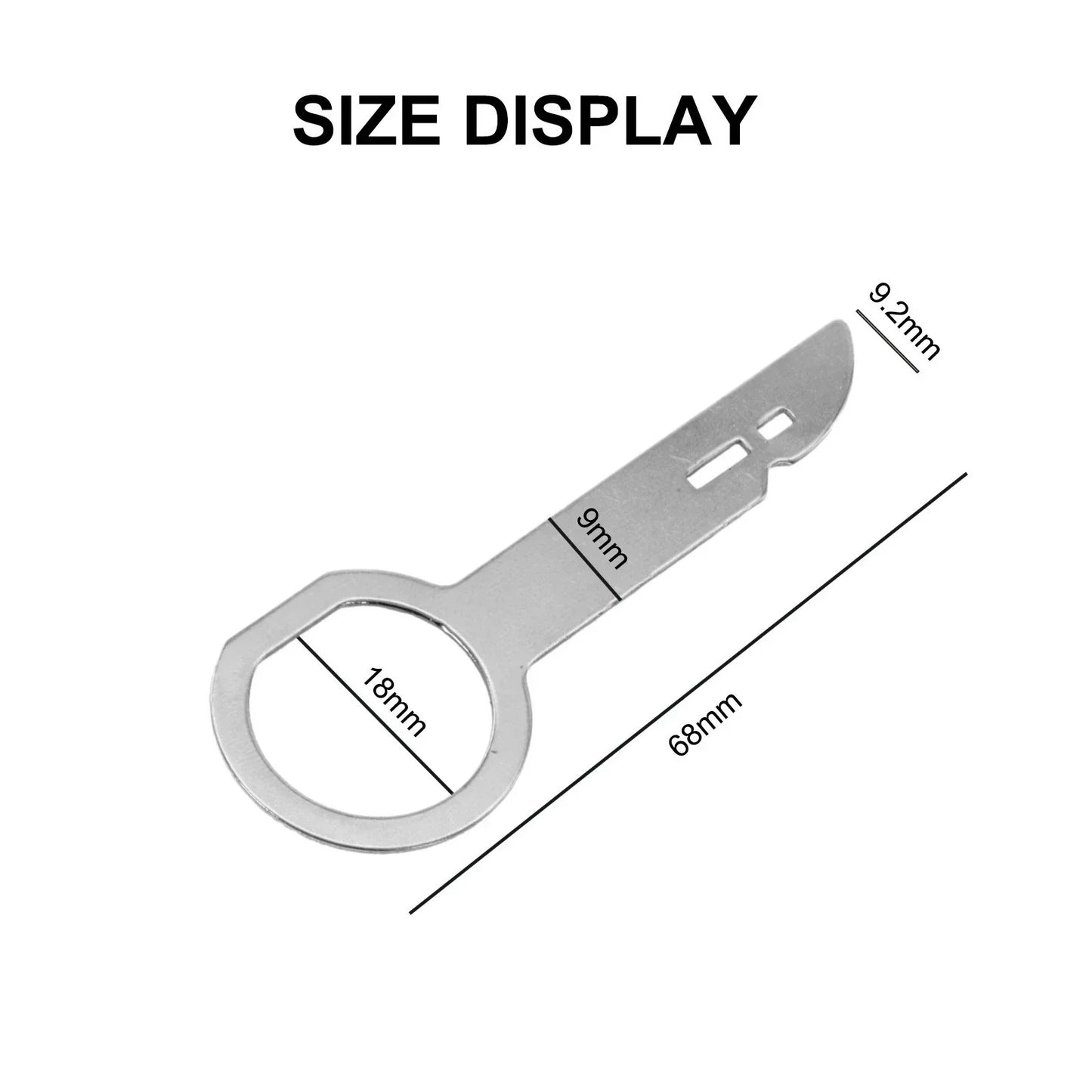 Professional Grade Metal Car Radio Release Tools for Ford For Mercedes