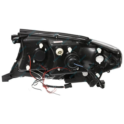 Angel-eye Projector LED Chrome Headlights for Landcruiser 200 Series (2007-2015)