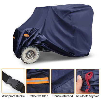 Waterproof UTV Cover for Honda Pioneer 700 Navy Blue 210D-PU (2014-2023)