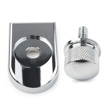 Rear Fender Seat Bolt Cover Chrome for Harley Touring (1996-2023)