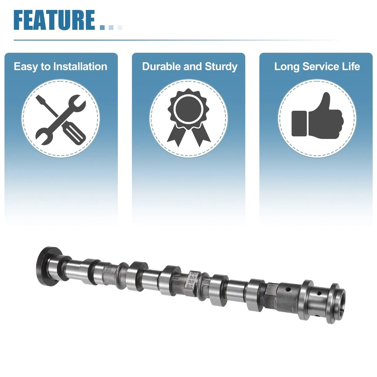 Intake Camshaft for Dodge (2011-2019) - Silver Tone, 1 x Piece