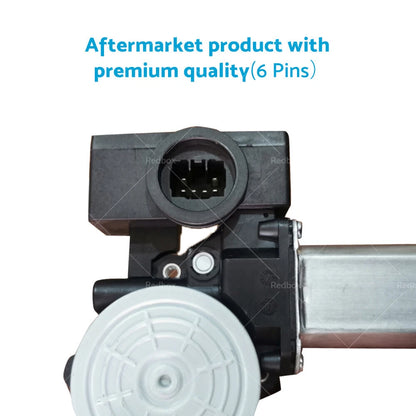 6 Pin Front Right Window Regulator Motor for Toyota Camry (2002-2006)