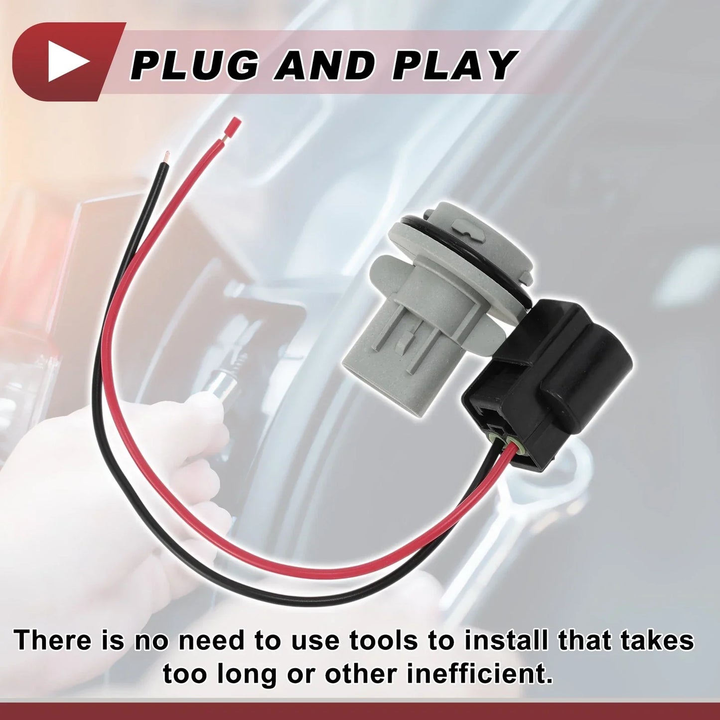 Turn Signal Light Socket Wiring Set for Hyundai Accent (2003-2005)