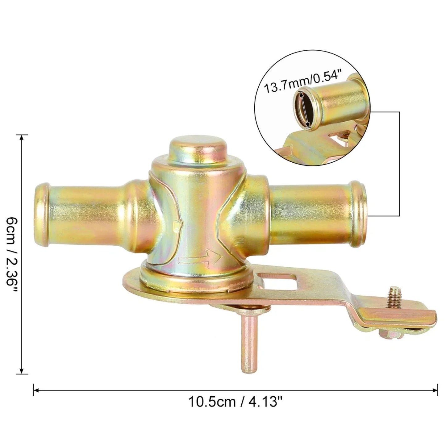 Heater Control Valve for Ford Bronco & Dodge (C3UZ18495A, YG133)