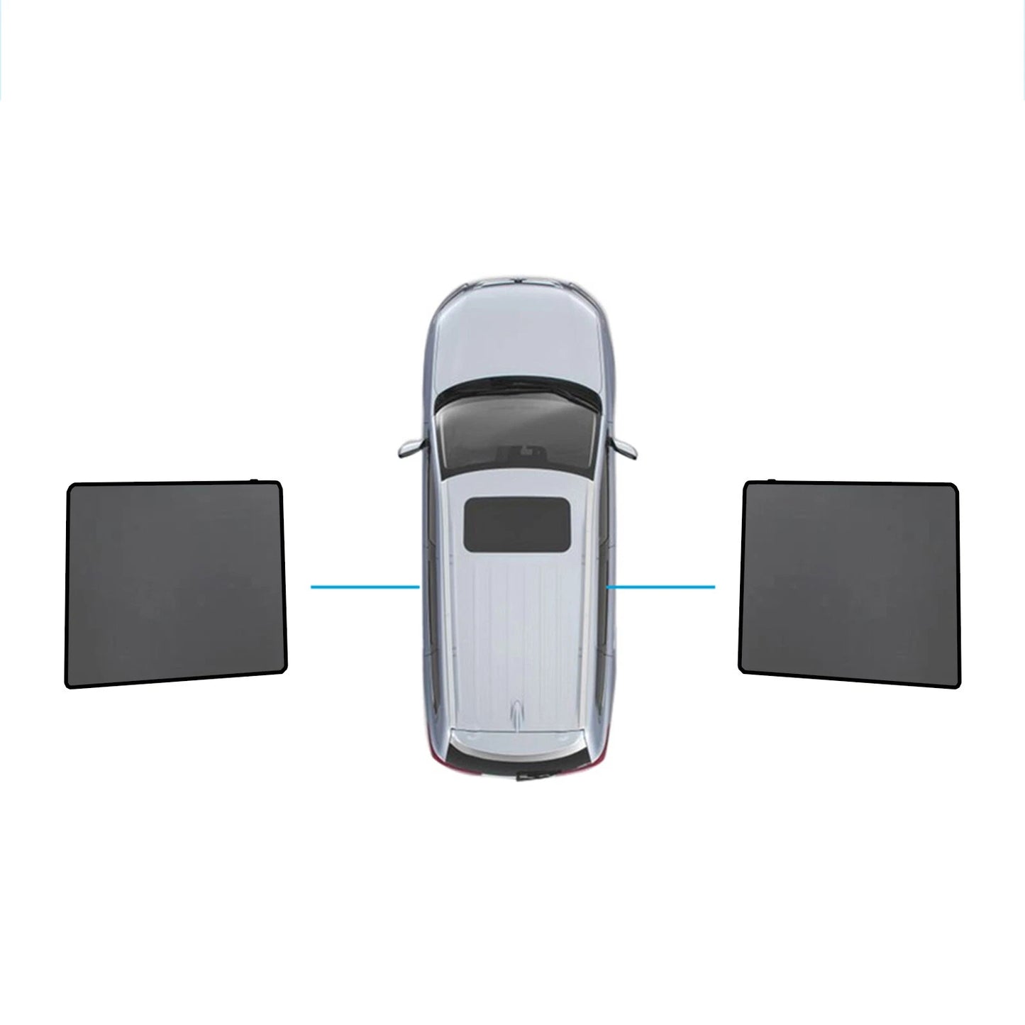 UV Blocking Magnetic Window Shades for Mitsubishi Pajero (2006-2022)