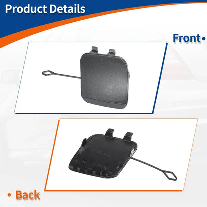 Front Bumper Tow Hook Cover for Mercedes-Benz GLA X156 (2014-2020) Gray