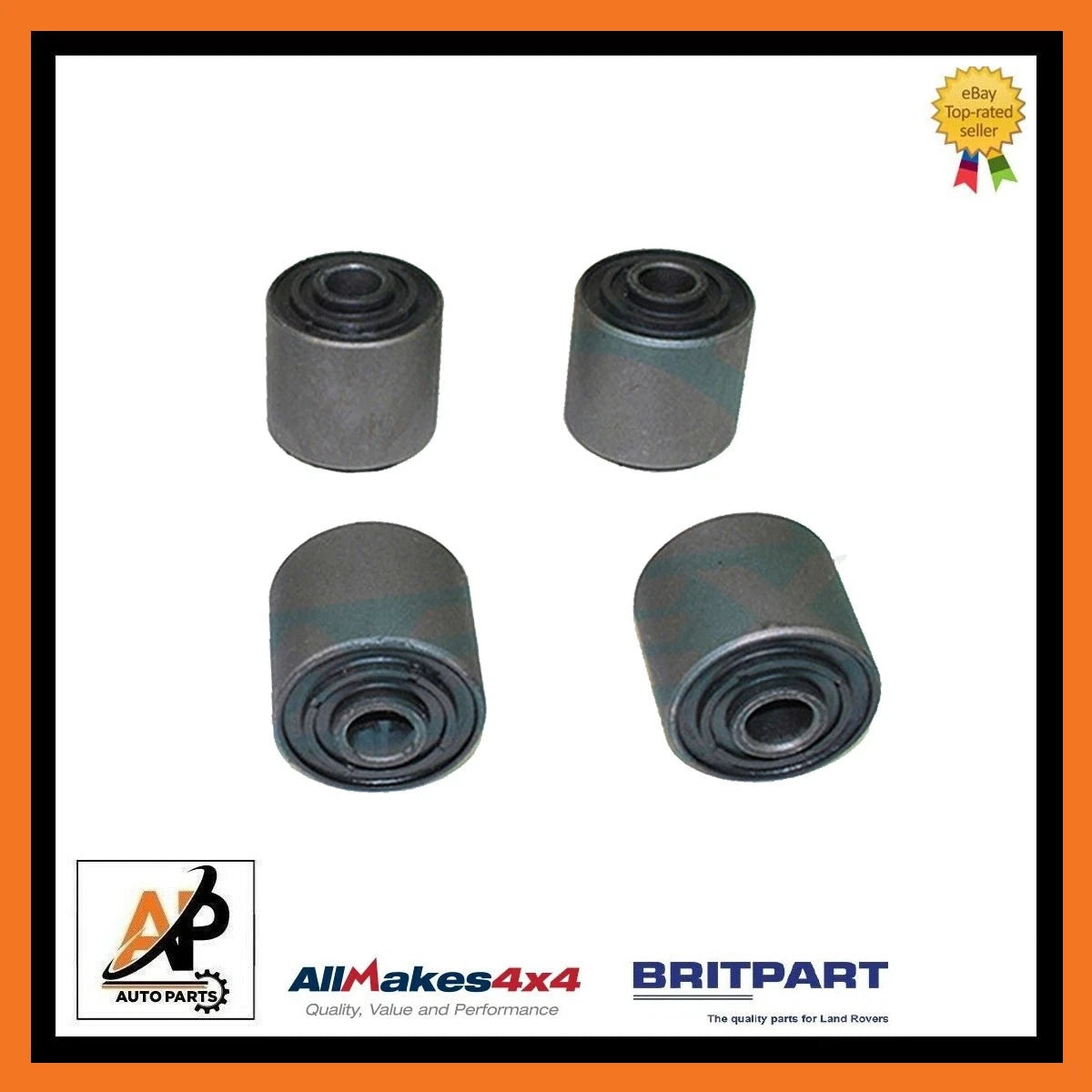 (4x) Front Radius Arm Bushes Suspension Kit for Land Rover Defender (90–110)