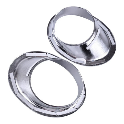 2 x Front Fog Light Covers for Nissan Qashqai+2 (2010-2013)