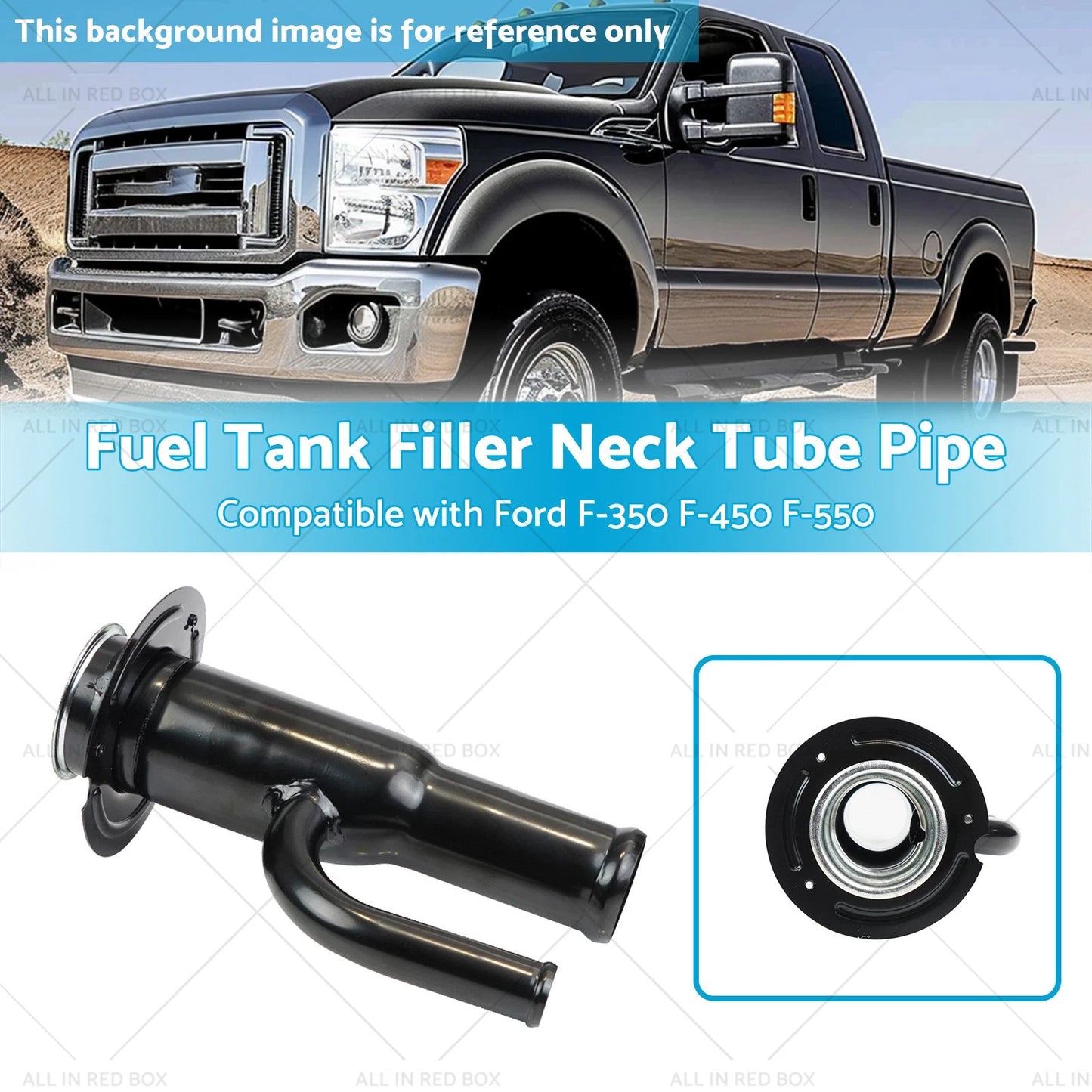 Fuel Tank Filler Neck Tube for Ford F-450 F-350 F-550 (2005-2007)