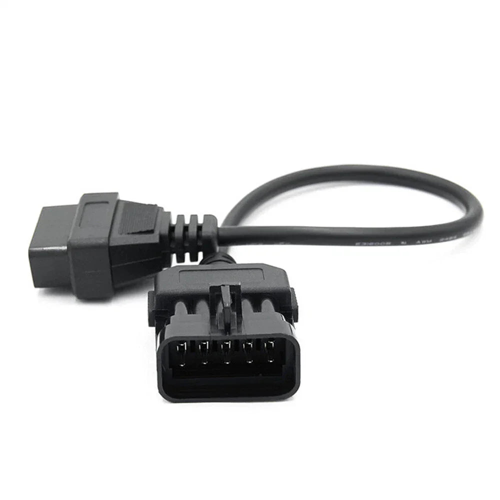 10 Pin to 16 Pin OBD2 Connector Adapter Cable for Opel Vauxhall (1996-2023)