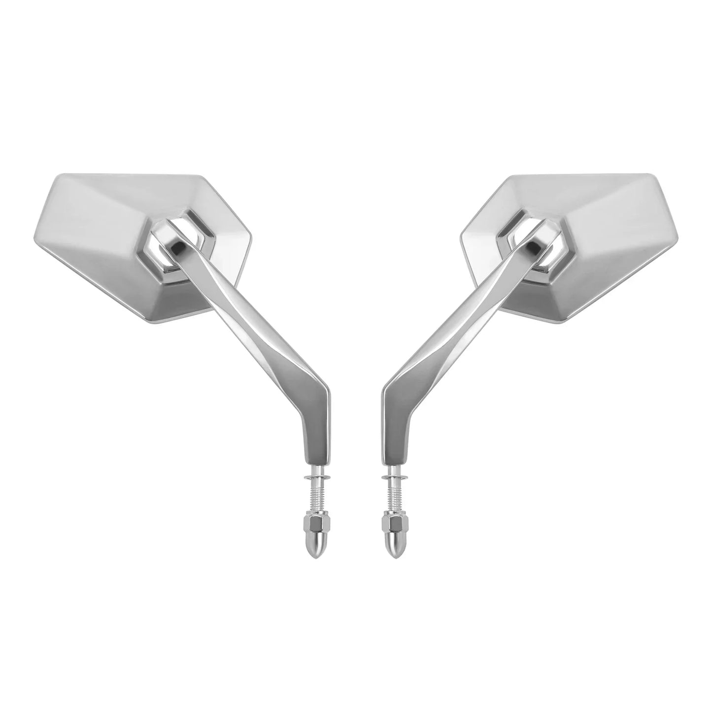 Chrome Rear-View Side Mirrors for Harley Electra Road Street Glide (1982-2023)