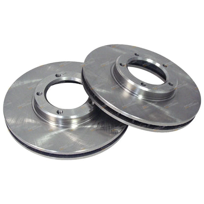 2 x Front Disc Brake Rotors for Toyota Hilux 2WD YN57 SR5 (1985–1987)