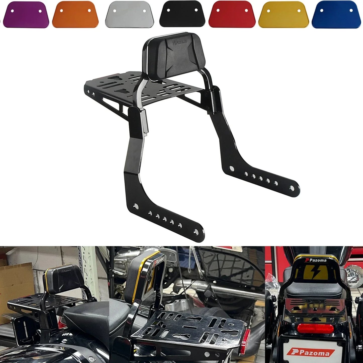 Sissy Bar Kit for Harley Softail Sport Glide FLSB (2018-2023)