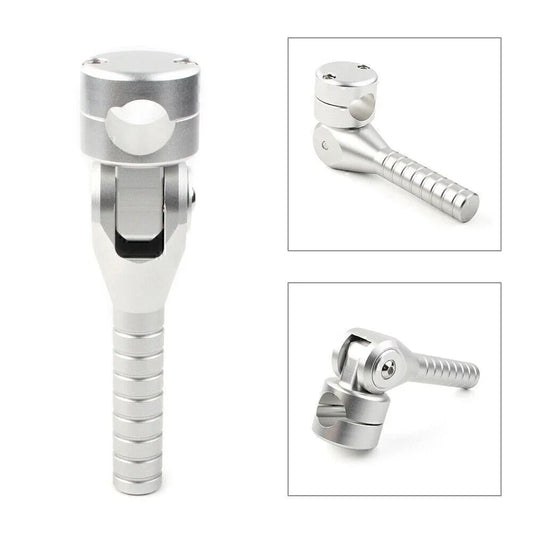 197mm Motor Lifting Handle for BMW R1200GS ADV (2014-2020) Silver Aluminum