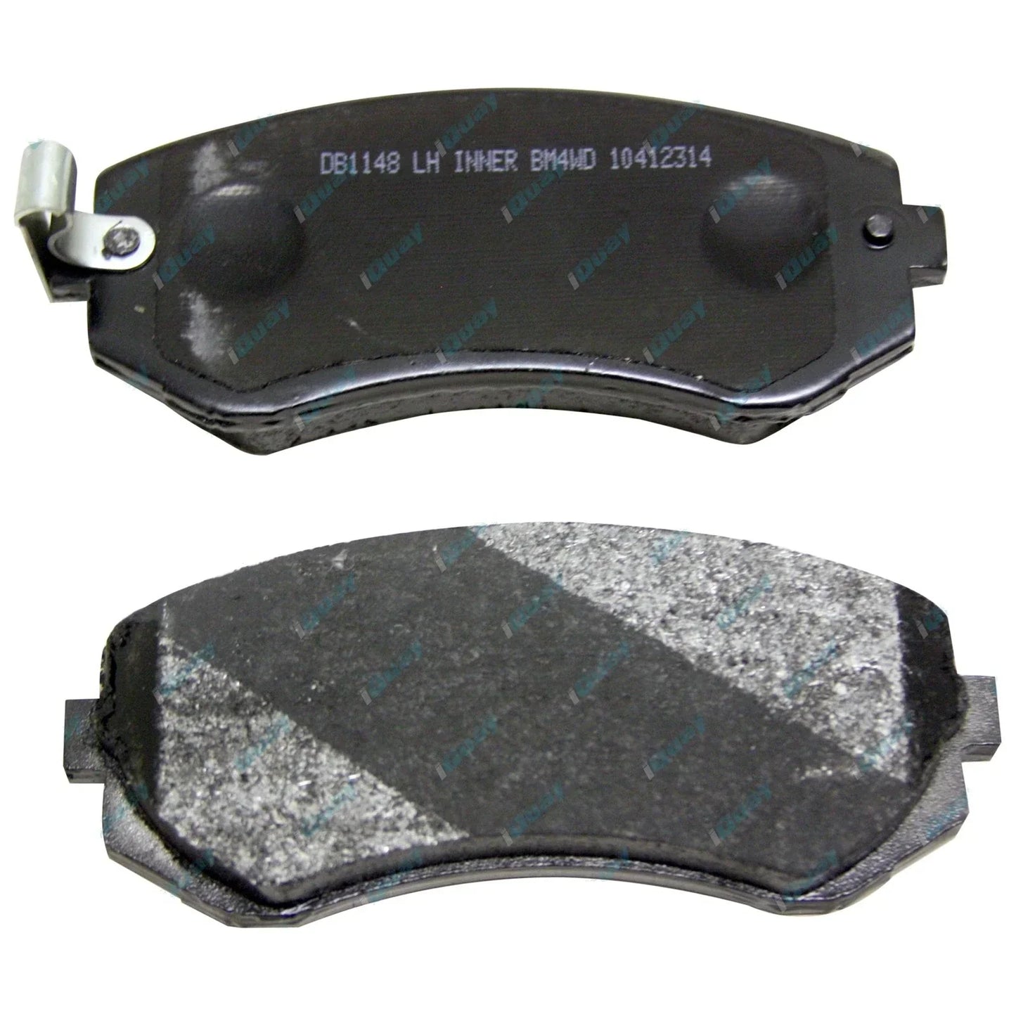 2 Rear Disc Rotors + 4wd Brake Pads for Nissan Patrol GU Y61 1998-2016