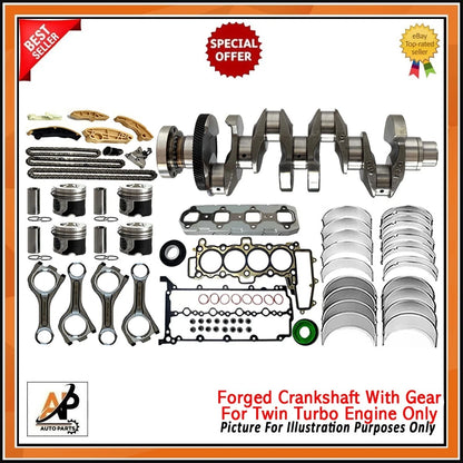 Forged Crankshaft Engine Rebuild Kit for Land Rover 2.0 Diesel (204DTA)