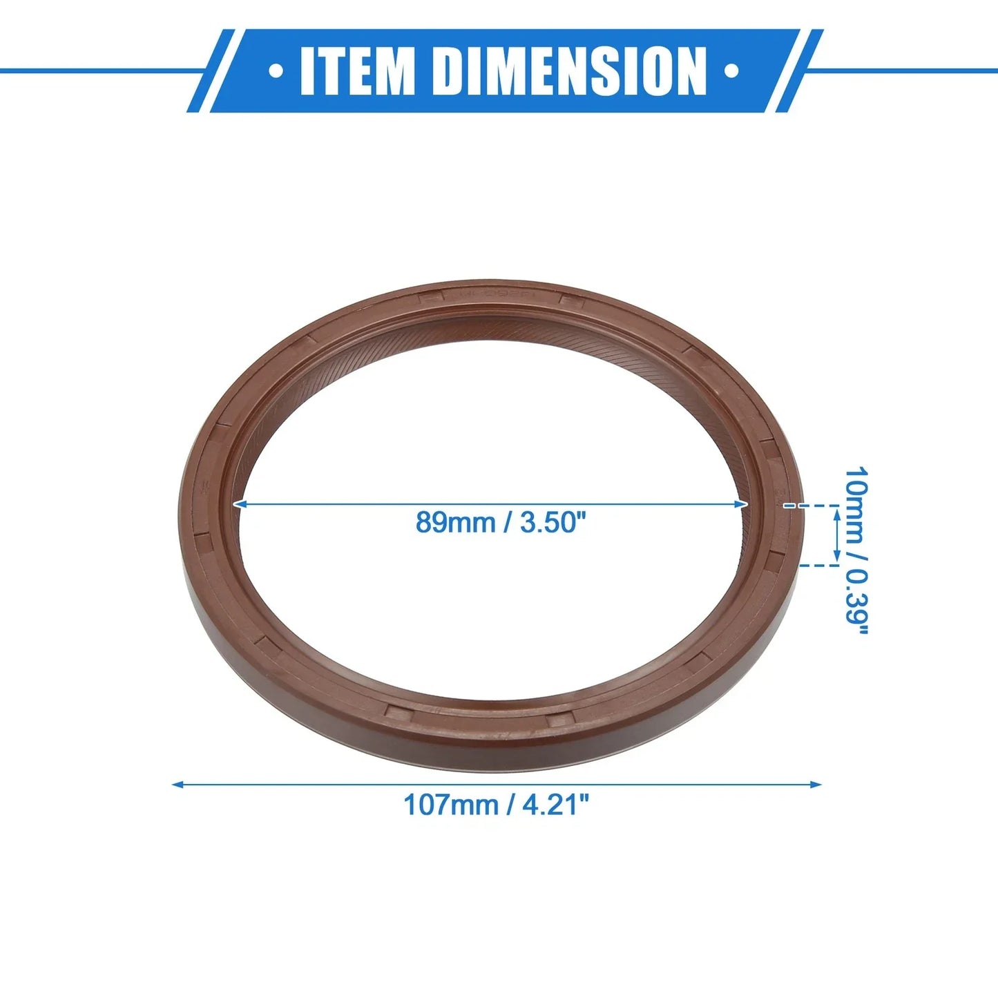 Engine Crankshaft Seal for Lexus ES350 2007-2023 - Durable Metal Seal