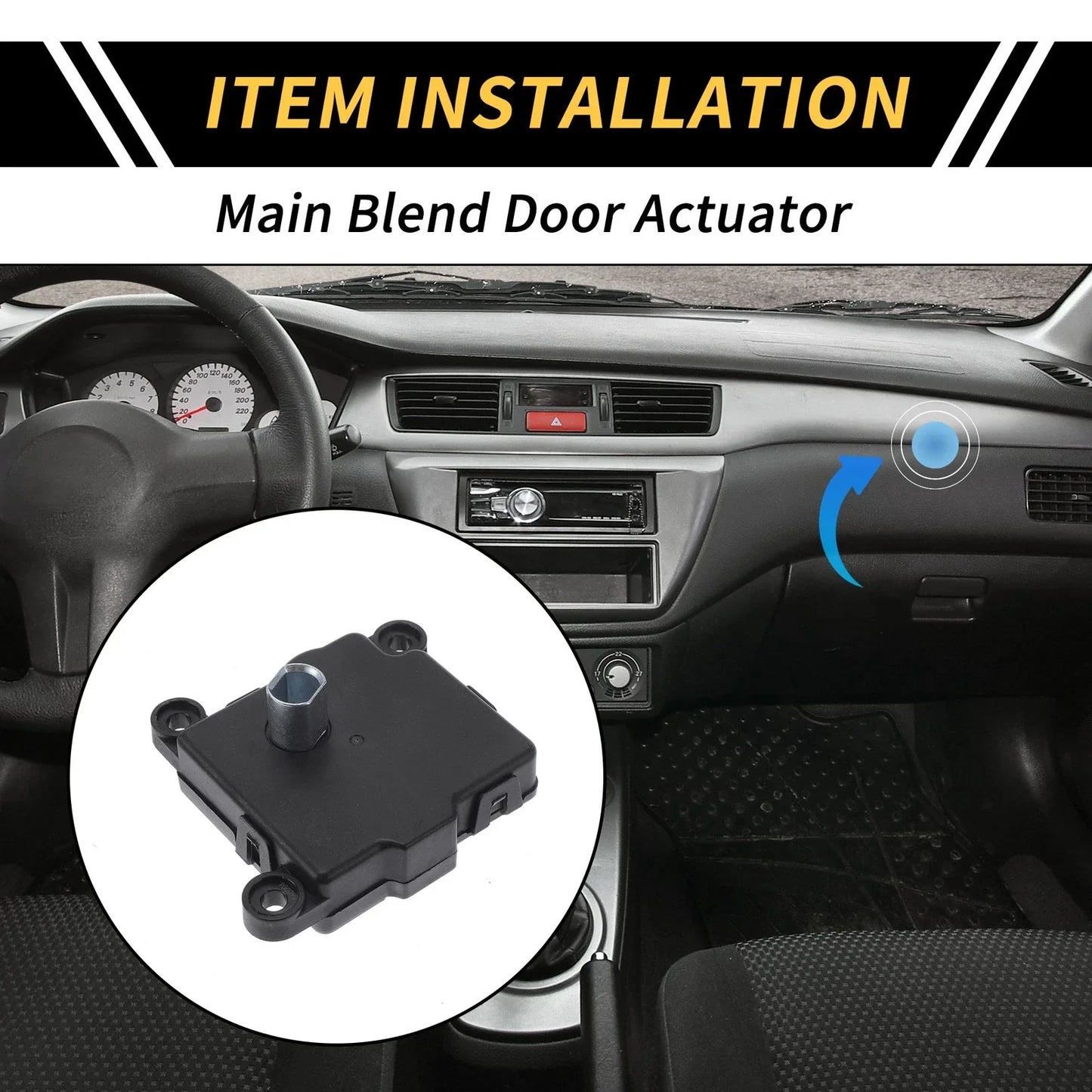 HVAC Air Door Actuator for Dodge Ram 1500 (1999-2001)